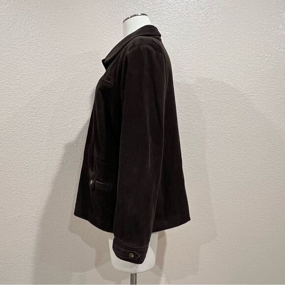Christopher & Banks Brown Corduroy Blazer Size XL - Picture 6 of 14